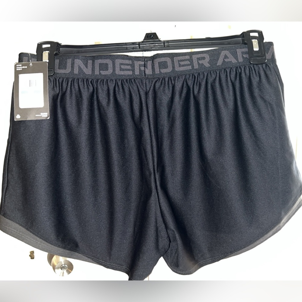 Under Armour Women's Play Up 2.0 Shorts - Black - Picture 2 of 6